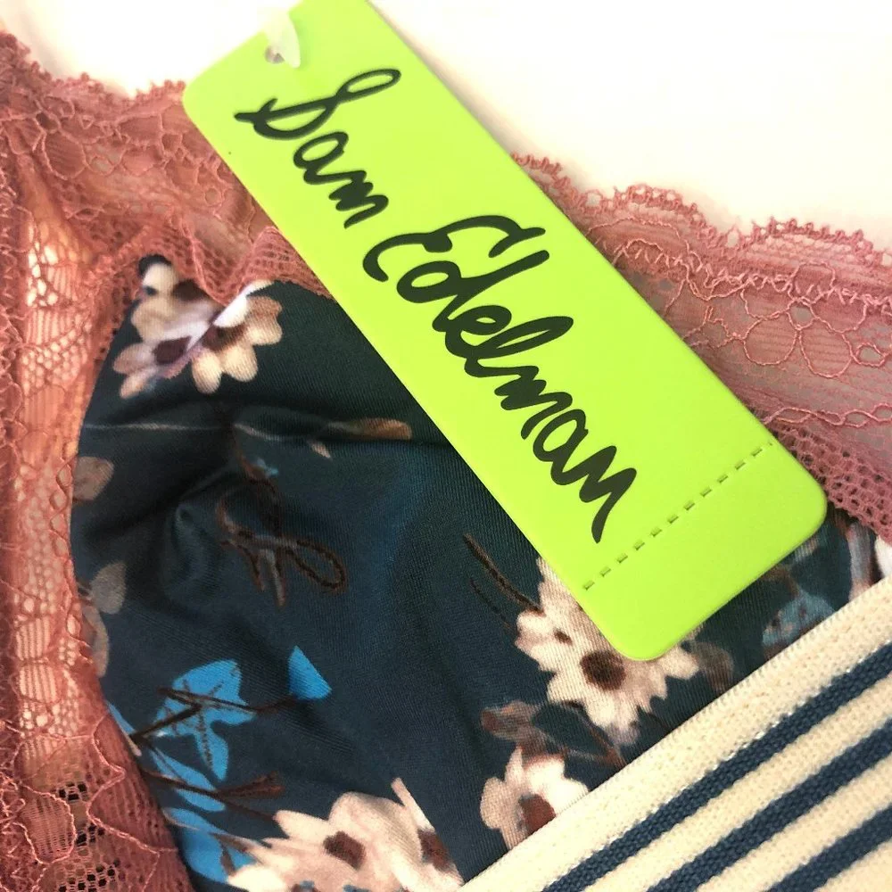 Sam Edelman Convertible Floral Bralette